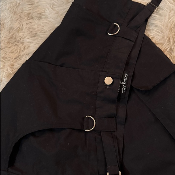 Dolls Kill Marilyn Manson Black Graphic Cargo Pants - Picture 9 of 12